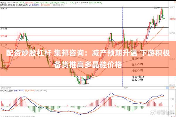 配资炒股杠杆 集邦咨询：减产预期升温 下游积极备货推高多晶硅价格